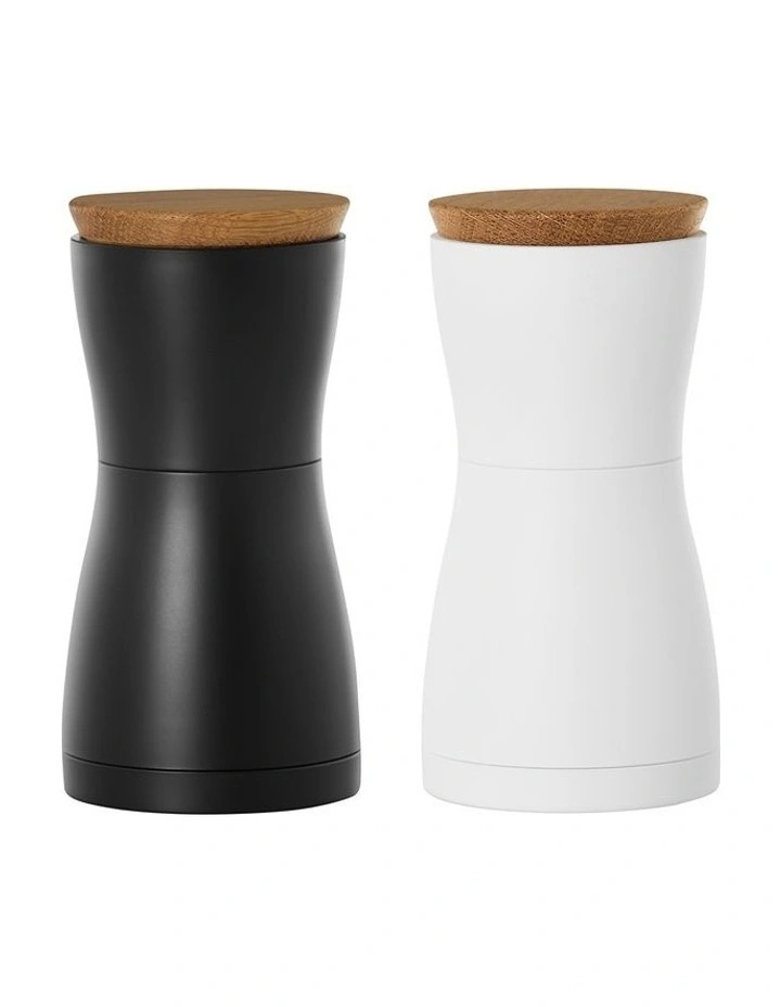 Twin Pepper and Salt Mill Set image 1