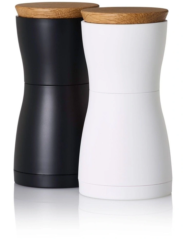 Twin Pepper and Salt Mill Set image 2