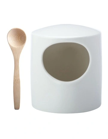 Epicurious Salt Pig in White
