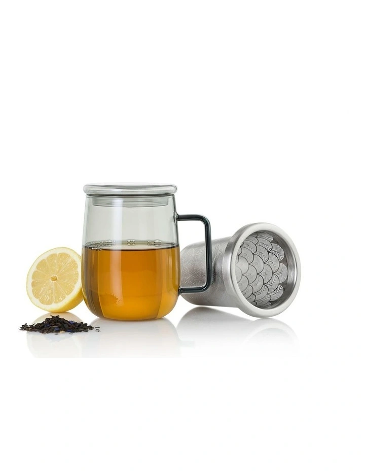 Yuna Tea Glass with Tea Infuser image 3