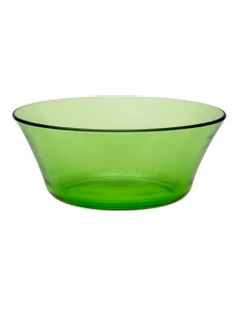 Duralex Lys Salad Bowl 23cm, 2.2L in Green
