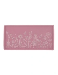 The Meadow Rectangle Platter 30 x 15 x 2cm in Pink