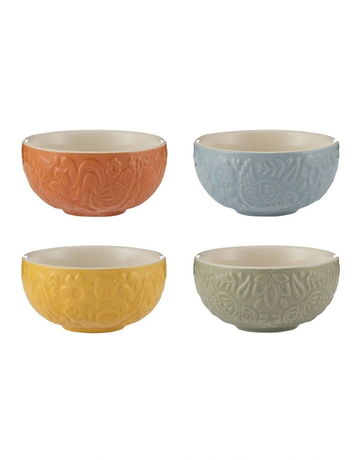 Home To Roost Preps Bowls Set of 4 175ml in Multi image 1