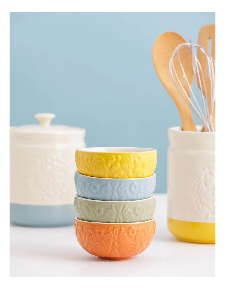 Home To Roost Preps Bowls Set of 4 175ml in Multi image 2