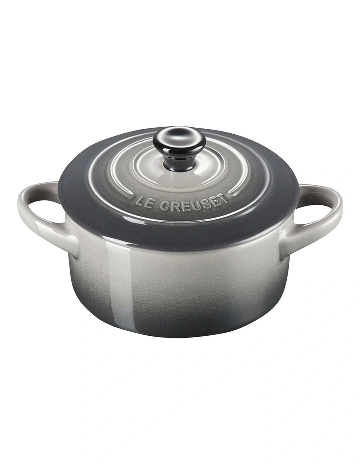 Mini Casserole Flint 9cm in SIlver image 1