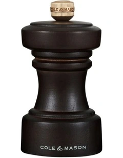 Hoxton Salt Mill 10.4cm in Chocolate Wood