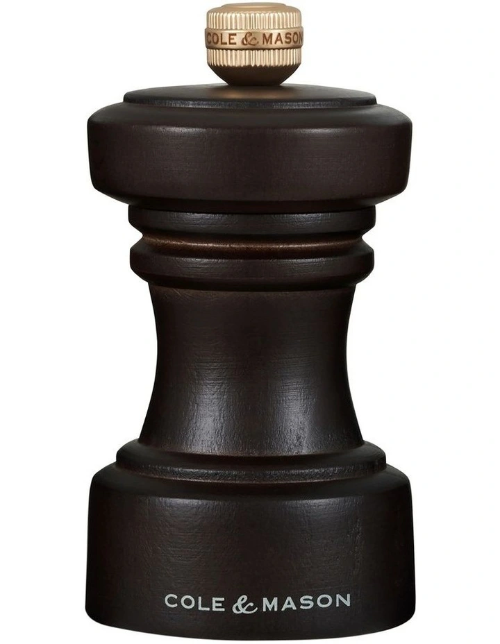 Hoxton Salt Mill 10.4cm in Chocolate Wood image 1