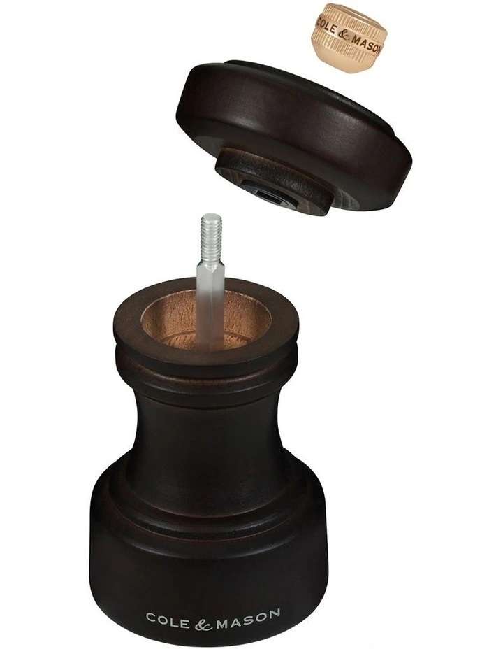Hoxton Salt Mill 10.4cm in Chocolate Wood image 2