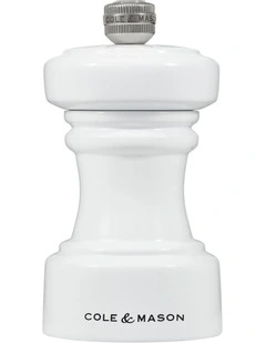 Hoxton Pepper Mill 10.4cm in White