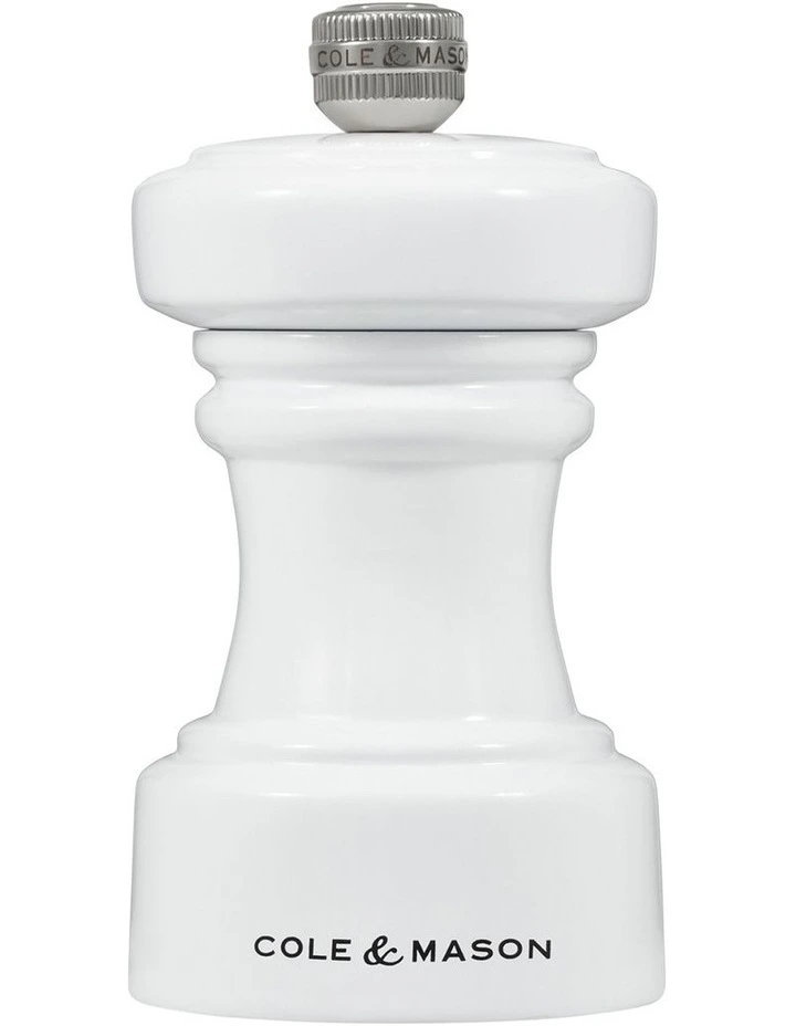 Hoxton Pepper Mill 10.4cm in White image 1