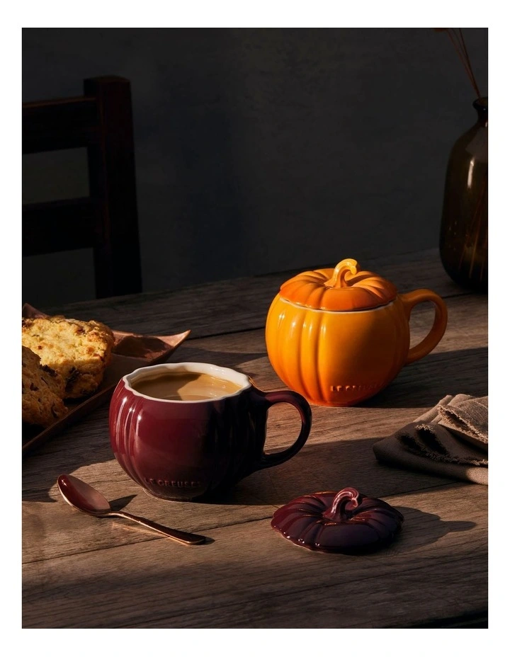 Pumpkin Mug 400ml in Orange image 6