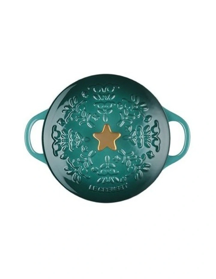 Round Mini Cocotte Star Knob 4C 700ml in Artichaut image 1