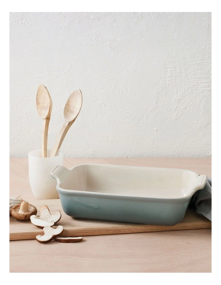 Heritage Rectangular Dish 32cm in Sea Salt image 1