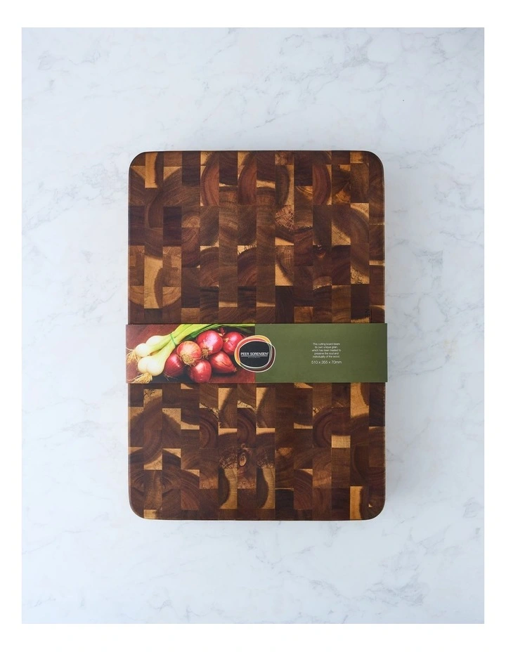 End Grain Cutting Board 51x35.5x7cm image 3