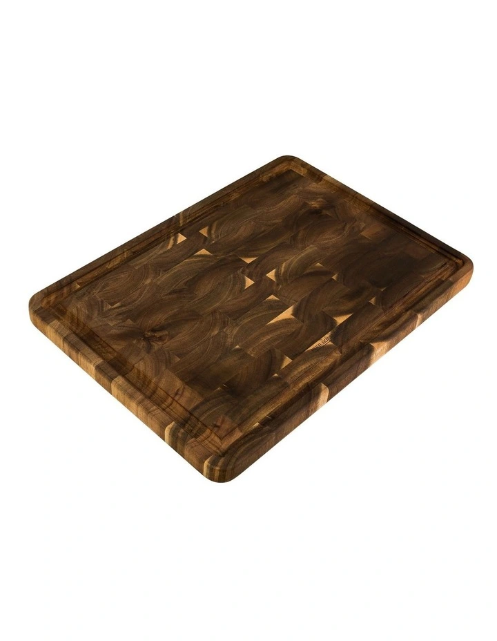 End Grain Cutting Board with Juice Groove 50.5x36x3.3cm image 1