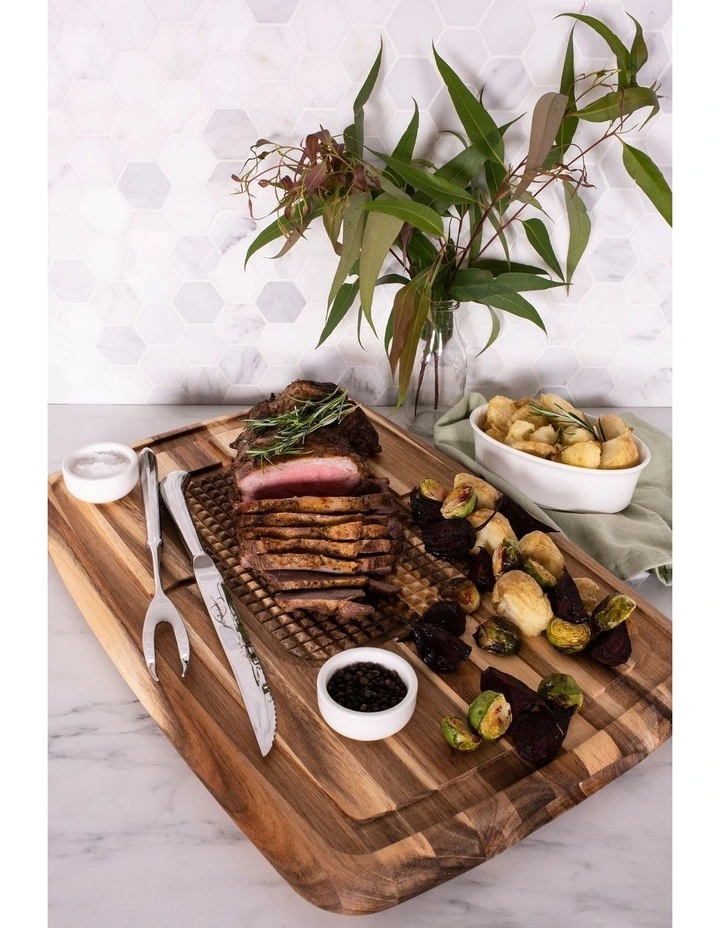 Long Grain Reversible Carving Board 56x39x3.8cm image 7