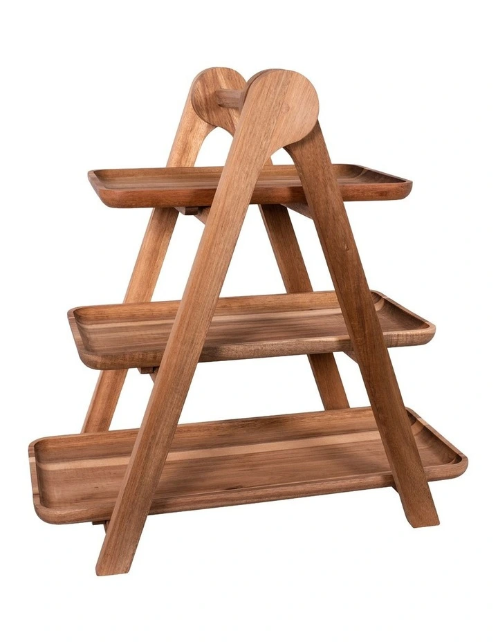 Three Tiered Serving Platform 48x20x48cm image 1