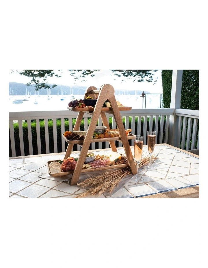 Three Tiered Serving Platform 48x20x48cm image 2