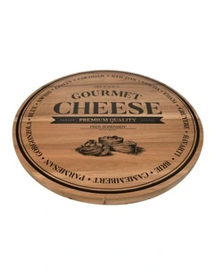 Round Cheese Serving Board 40x40x2cm