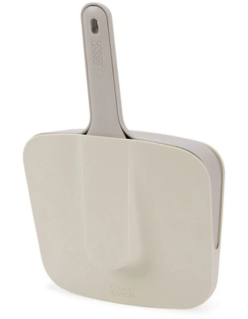 CleanTech Wall-Mounted Dustpan And Brush in Multi
