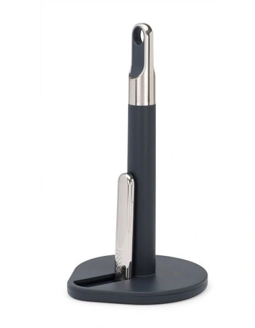 Hold Easy-Tear Kitchen Roll Holder in Black