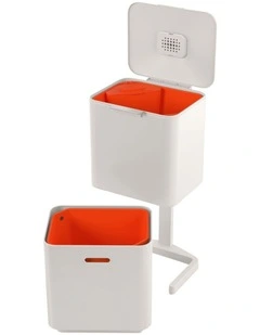 Totem Max Waste Seperation Bin Stone 60L in Grey