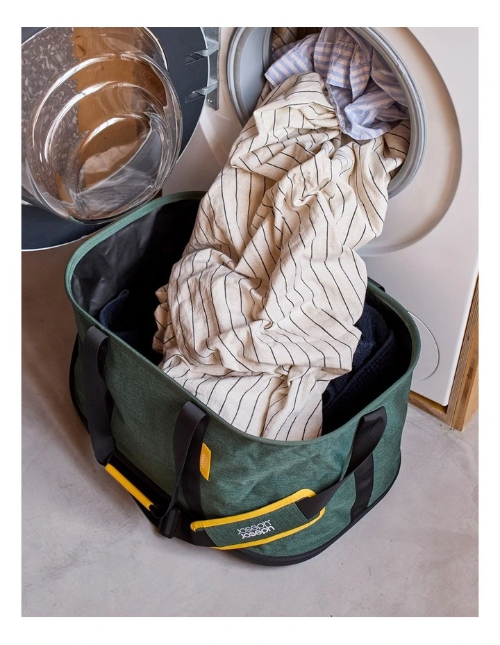 Hold-All Outdoor Laundry Basket 45L in Green image 4