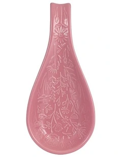 The Meadow Spoon Rest 27 x 12 x 3.8cm in Pink