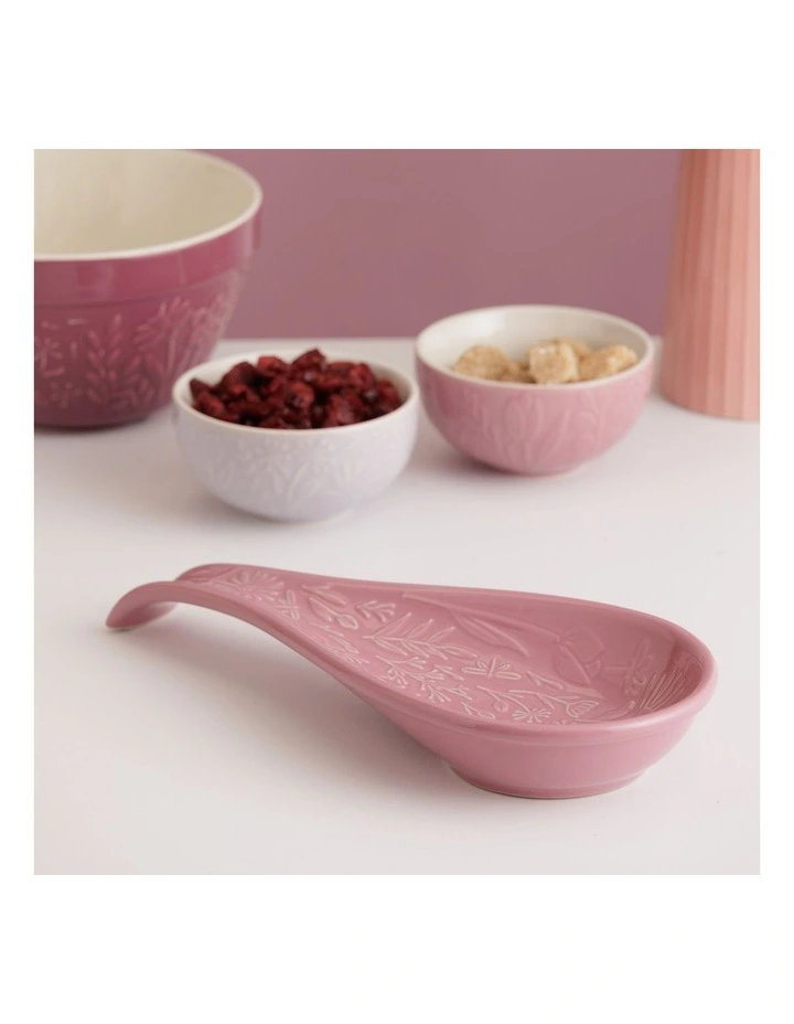 The Meadow Spoon Rest 27 x 12 x 3.8cm in Pink image 2