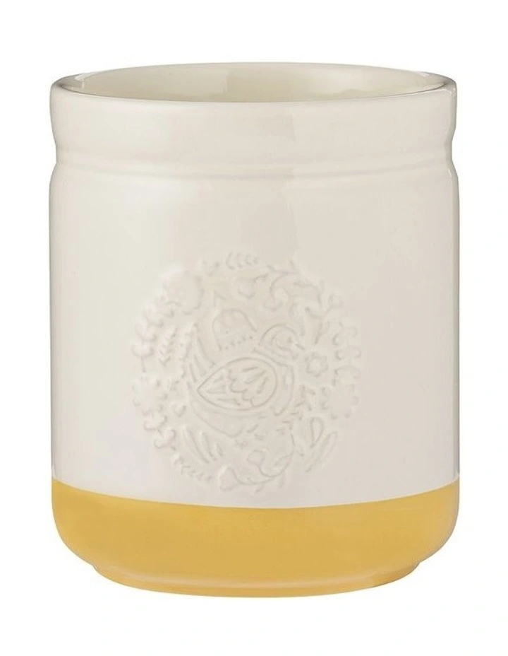 Home To Roost Utensil Pot in Cream image 1