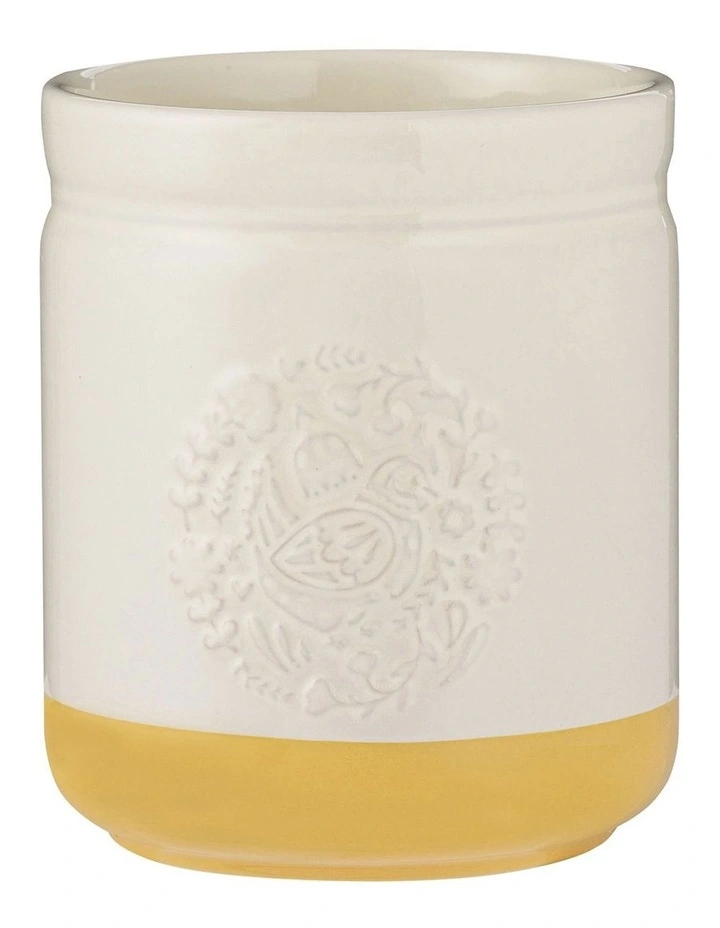 Home To Roost Utensil Pot in Cream image 1