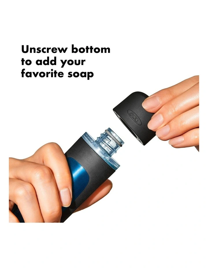 Soap Dispensing Dish Scrub in Black image 5