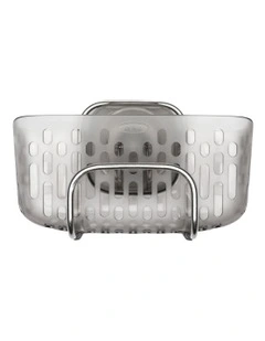 StrongHold Suction Sink Caddy in Silver