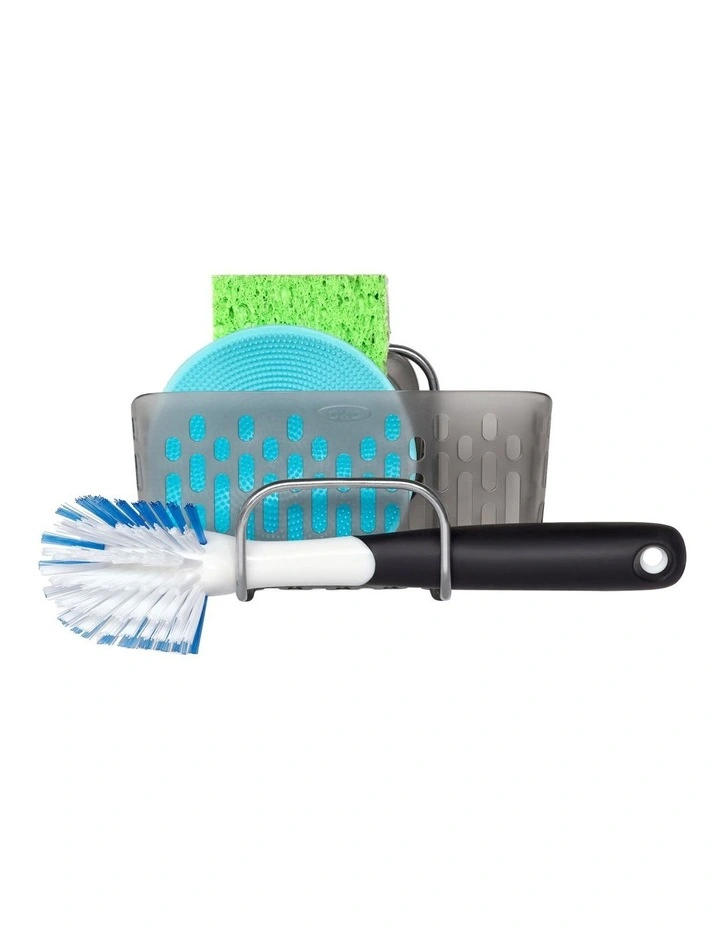 StrongHold Suction Sink Caddy in Silver image 2