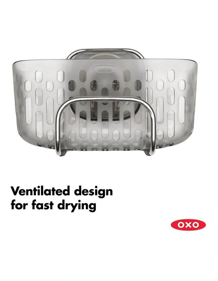 StrongHold Suction Sink Caddy in Silver image 4
