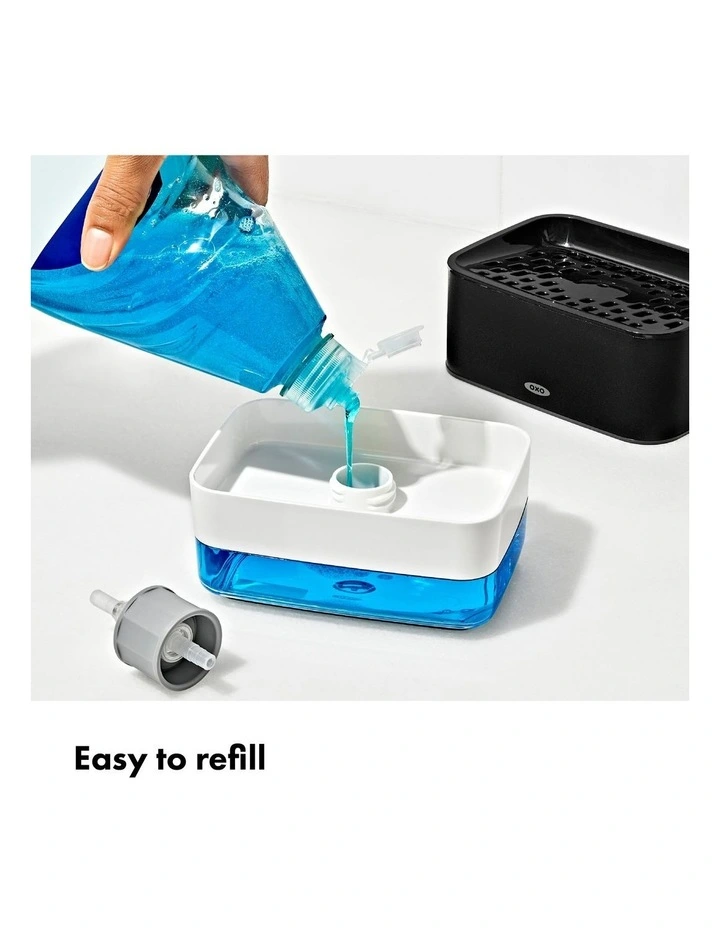 Soap Dispensing Sponge Holder image 4