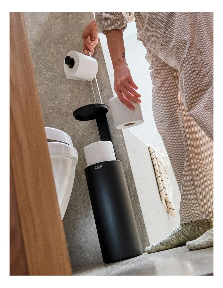 Roll Storage with Holder Black image 2