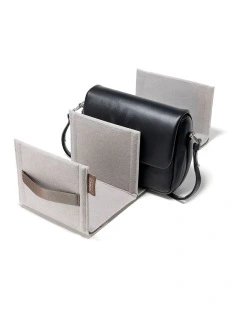 Orderly Handbag Organiser in Grey