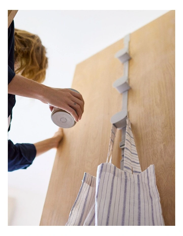 Orderly Over Door Storage in Grey image 3