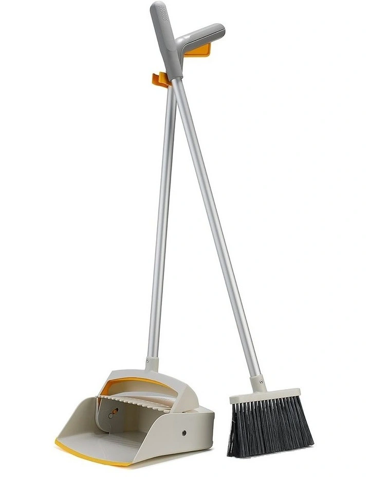 CleanTech Dustpan & Broom Sweep Set image 1