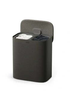 Tota2 Twin 90L Laundry Basket Forest Grey