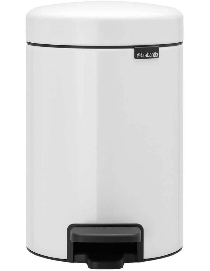 Pedal Bin NewICON 3L White image 1