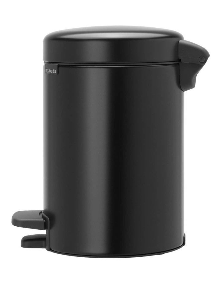 Pedal Bin NewICON 5L Matt Black image 2