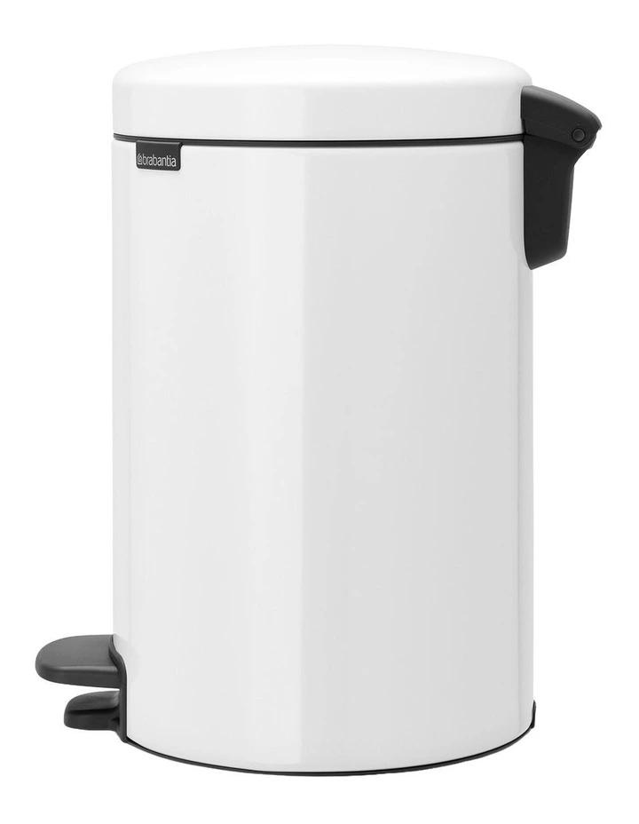 Pedal Bin NewICON 12L White image 3