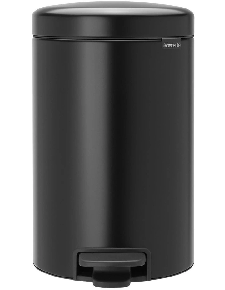 Pedal Bin NewICON 12L Matt Black image 1