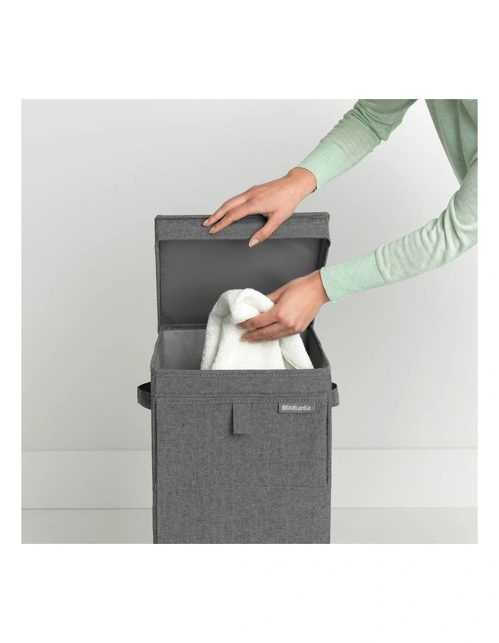 Stackable Laundry Box 35L Dark Grery image 2