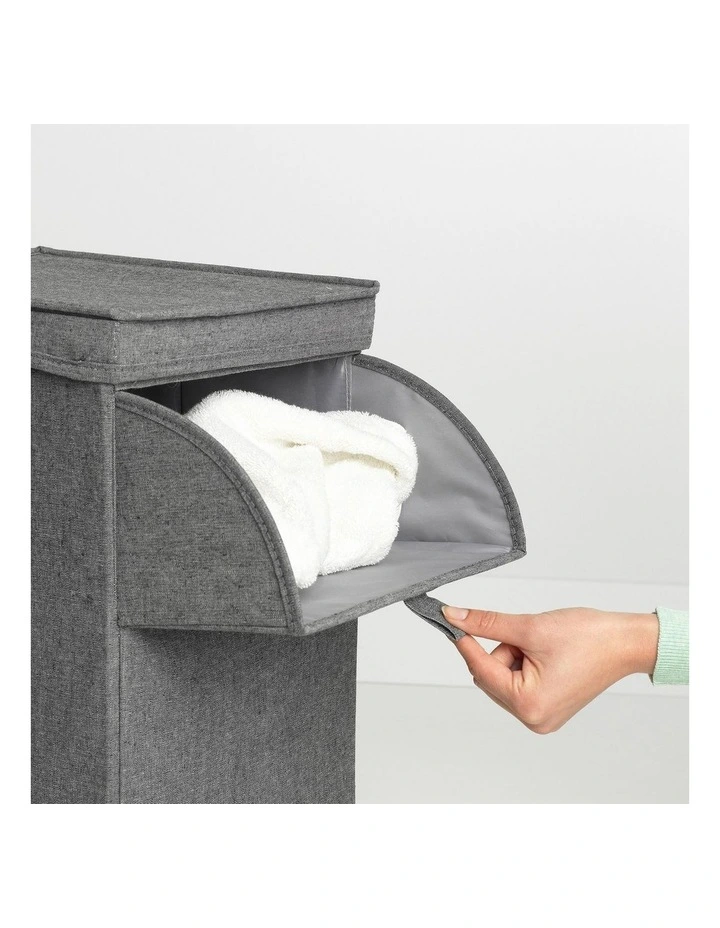 Stackable Laundry Box 35L Dark Grery image 4