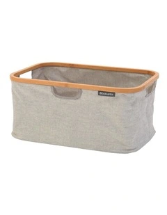 Foldable Laundry Basket 40L Grey