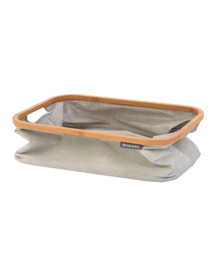 Foldable Laundry Basket 40L Grey image 2