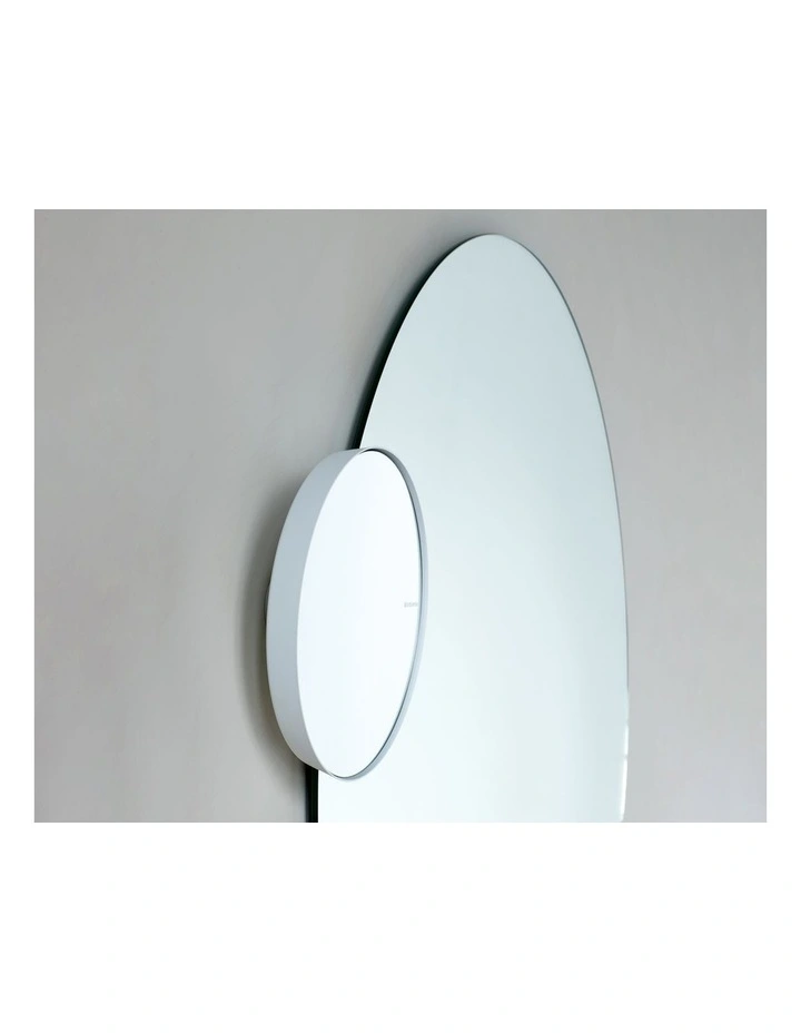 Bathroom 5x Zoom Mirror Mineral Fresh White image 2
